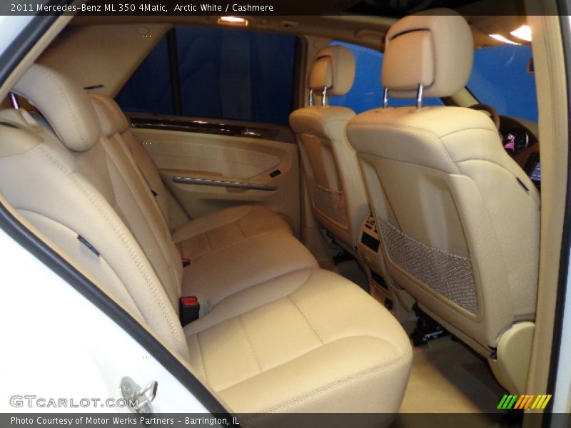 Arctic White / Cashmere 2011 Mercedes-Benz ML 350 4Matic