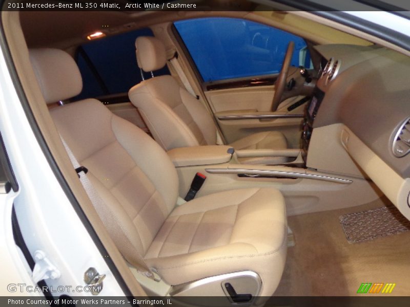 Arctic White / Cashmere 2011 Mercedes-Benz ML 350 4Matic