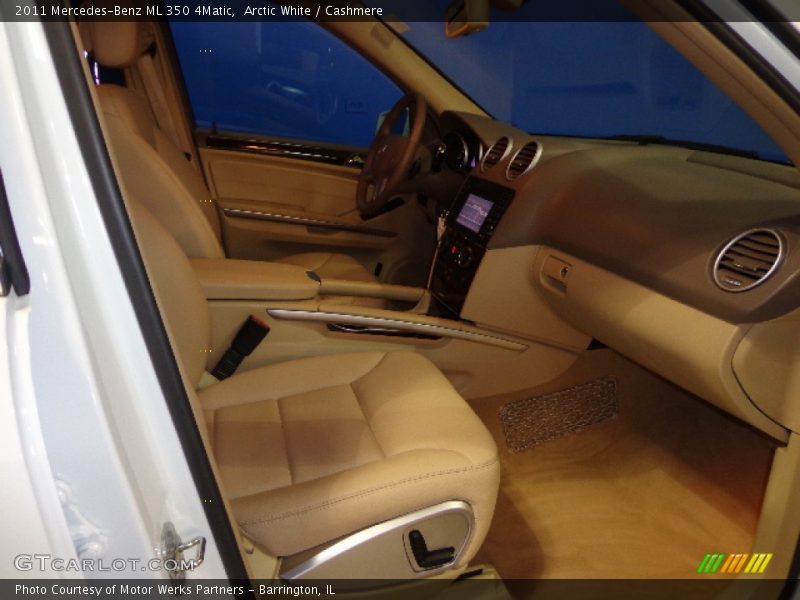 Arctic White / Cashmere 2011 Mercedes-Benz ML 350 4Matic