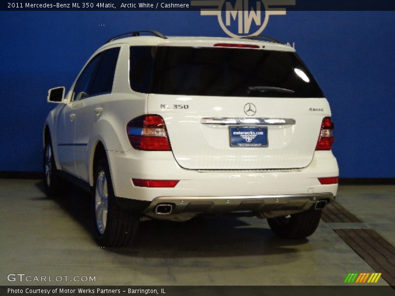 Arctic White / Cashmere 2011 Mercedes-Benz ML 350 4Matic