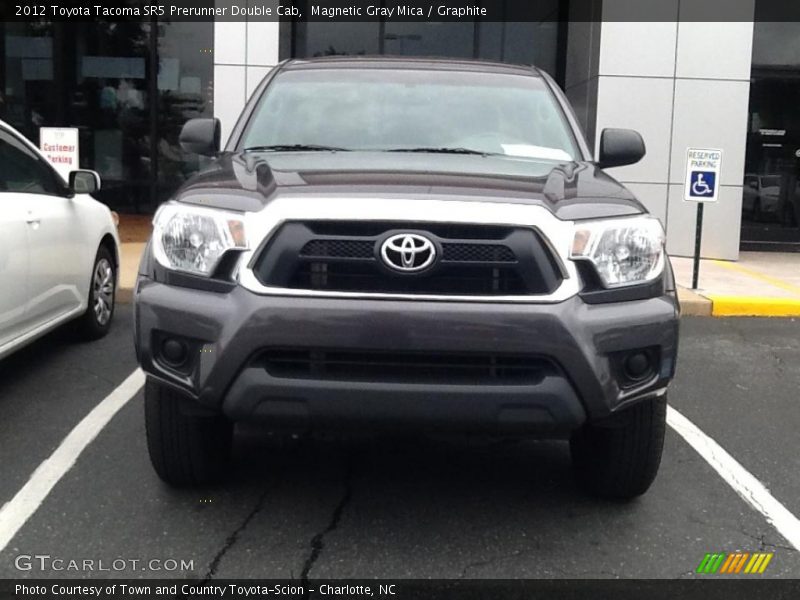 Magnetic Gray Mica / Graphite 2012 Toyota Tacoma SR5 Prerunner Double Cab