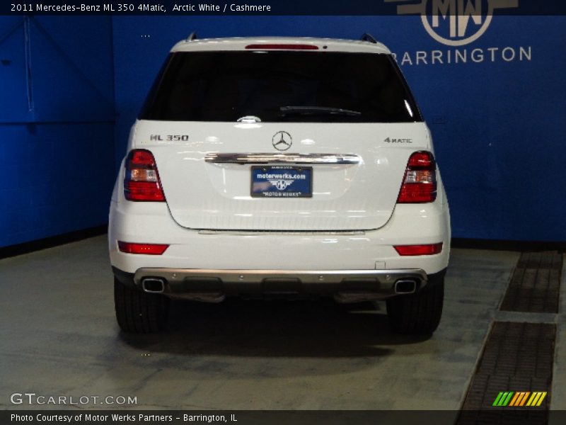 Arctic White / Cashmere 2011 Mercedes-Benz ML 350 4Matic