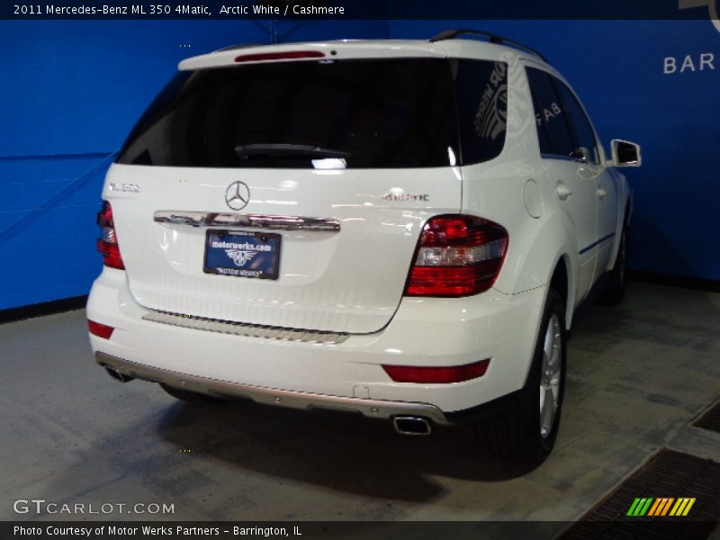 Arctic White / Cashmere 2011 Mercedes-Benz ML 350 4Matic