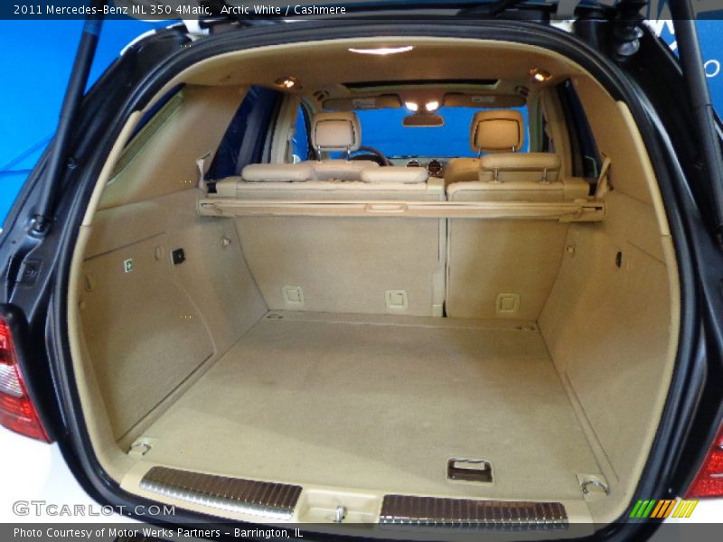 Arctic White / Cashmere 2011 Mercedes-Benz ML 350 4Matic
