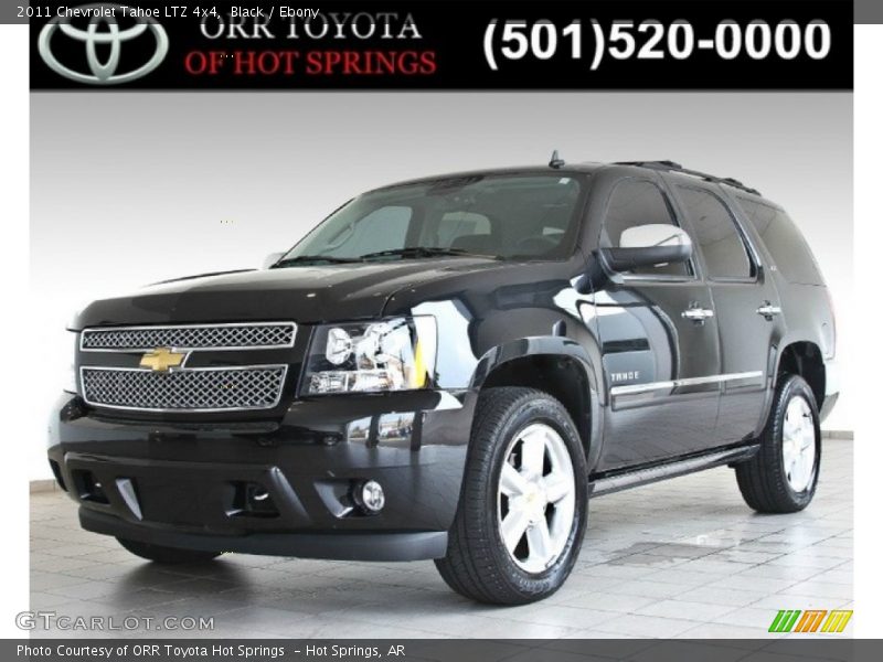 Black / Ebony 2011 Chevrolet Tahoe LTZ 4x4