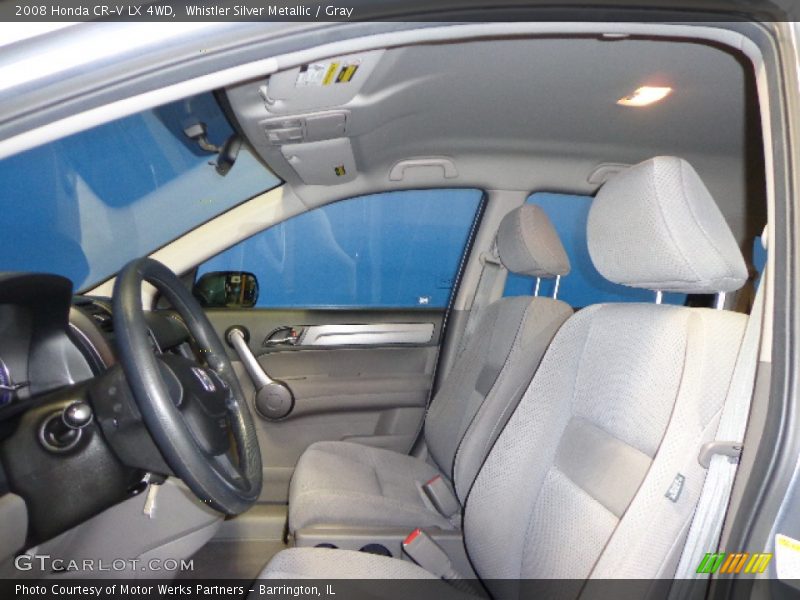 Whistler Silver Metallic / Gray 2008 Honda CR-V LX 4WD