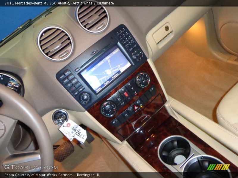 Arctic White / Cashmere 2011 Mercedes-Benz ML 350 4Matic