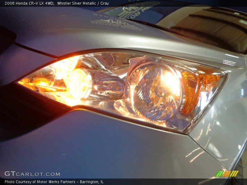 Whistler Silver Metallic / Gray 2008 Honda CR-V LX 4WD