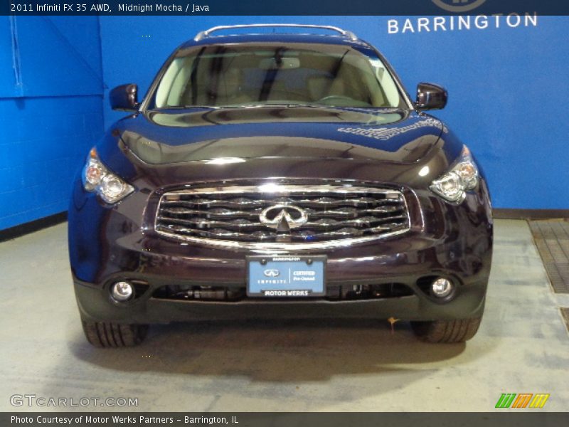 Midnight Mocha / Java 2011 Infiniti FX 35 AWD
