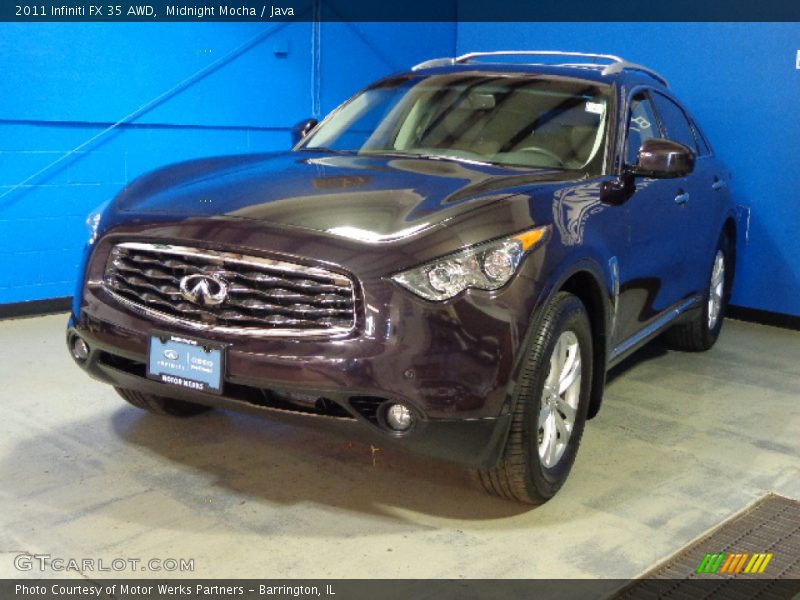Midnight Mocha / Java 2011 Infiniti FX 35 AWD