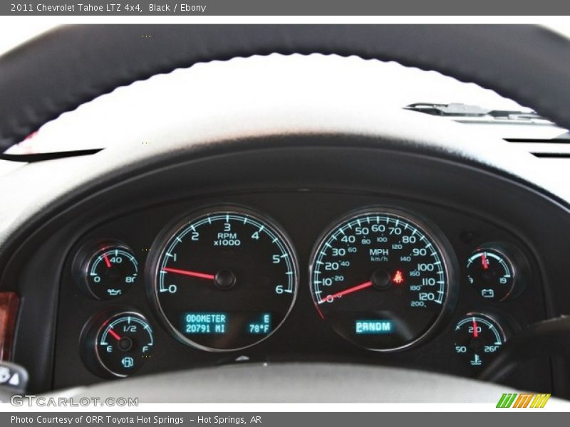 Black / Ebony 2011 Chevrolet Tahoe LTZ 4x4