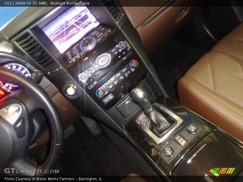 Midnight Mocha / Java 2011 Infiniti FX 35 AWD