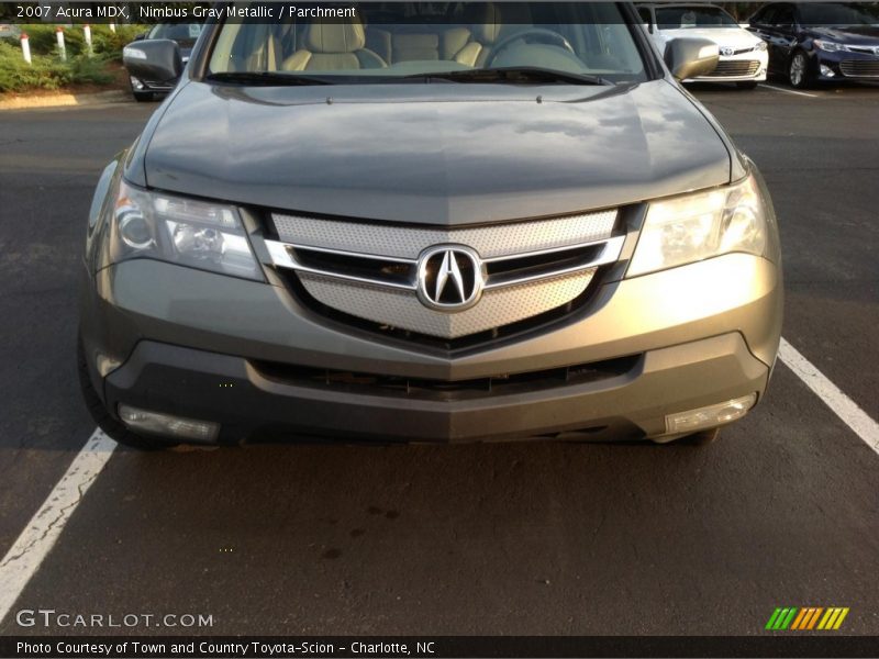 Nimbus Gray Metallic / Parchment 2007 Acura MDX