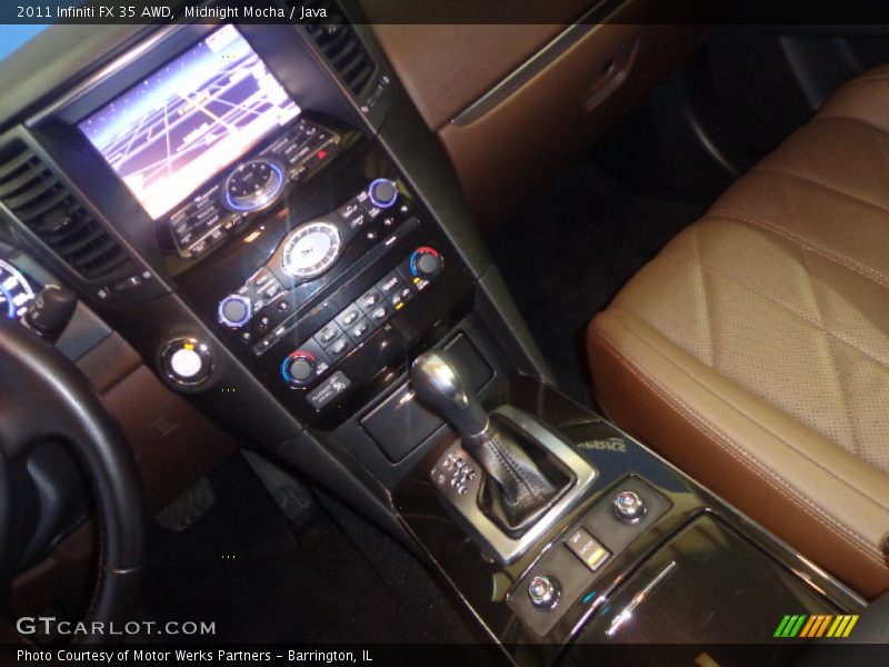 Midnight Mocha / Java 2011 Infiniti FX 35 AWD