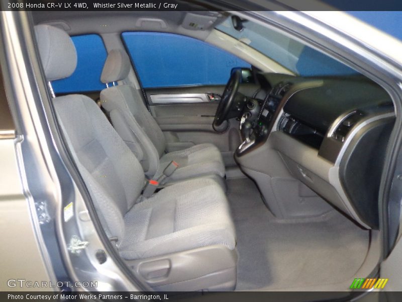 Whistler Silver Metallic / Gray 2008 Honda CR-V LX 4WD