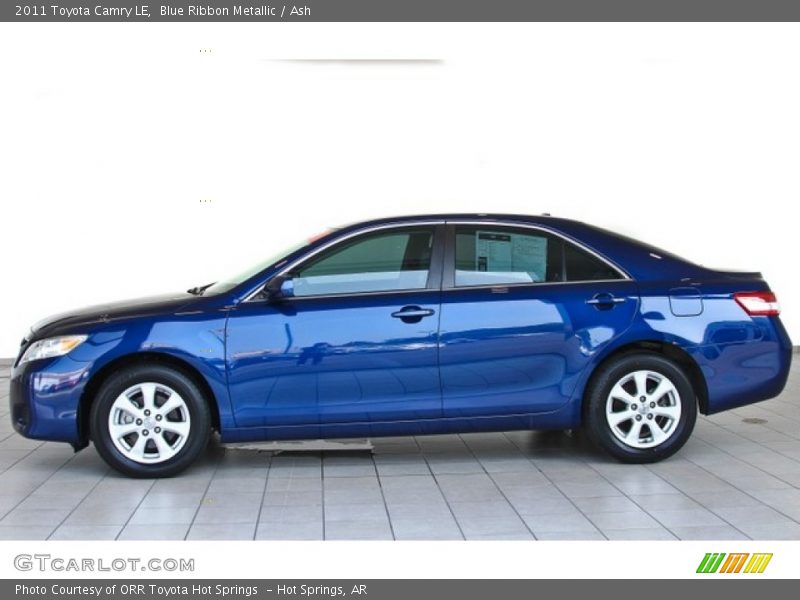 Blue Ribbon Metallic / Ash 2011 Toyota Camry LE