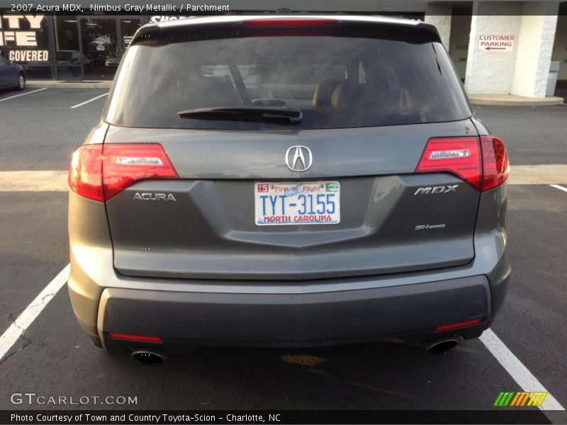 Nimbus Gray Metallic / Parchment 2007 Acura MDX
