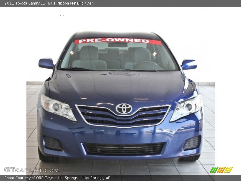 Blue Ribbon Metallic / Ash 2011 Toyota Camry LE
