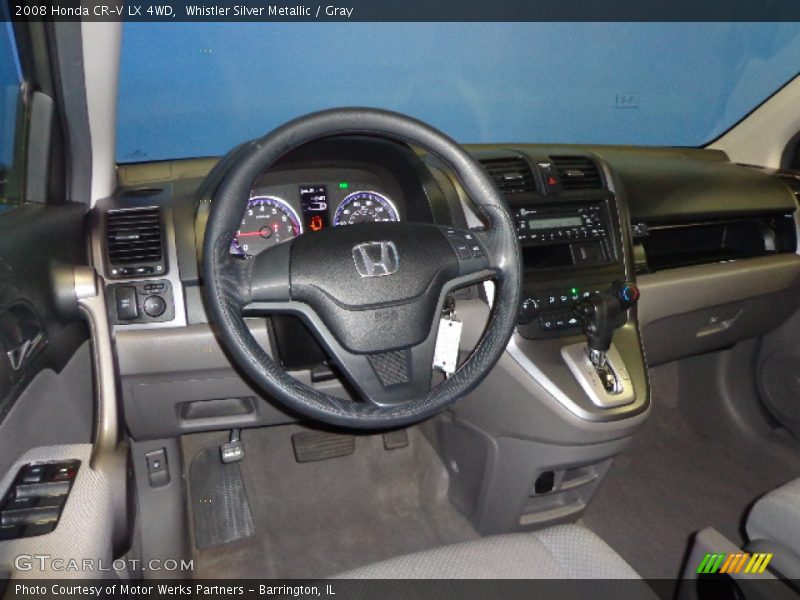Whistler Silver Metallic / Gray 2008 Honda CR-V LX 4WD