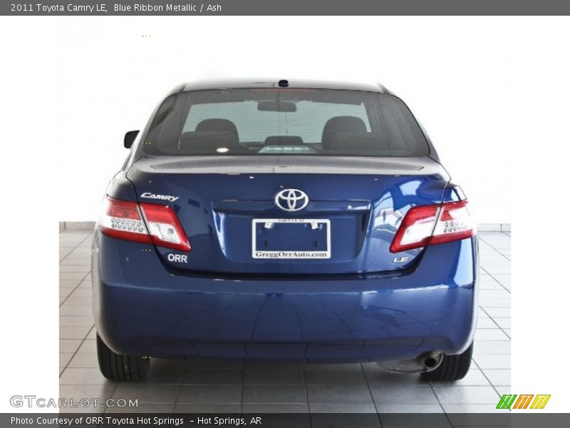 Blue Ribbon Metallic / Ash 2011 Toyota Camry LE