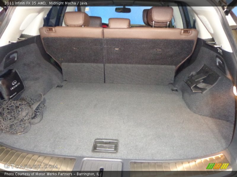 Midnight Mocha / Java 2011 Infiniti FX 35 AWD