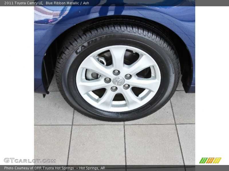 Blue Ribbon Metallic / Ash 2011 Toyota Camry LE