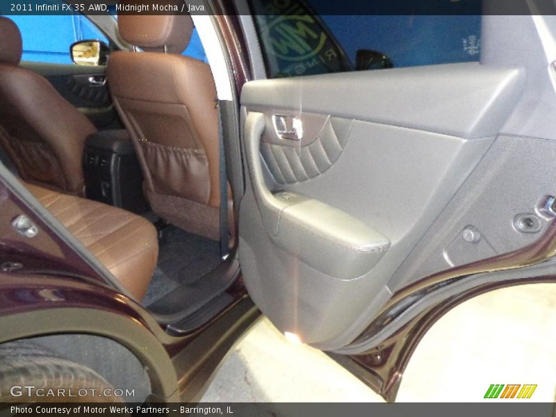 Midnight Mocha / Java 2011 Infiniti FX 35 AWD