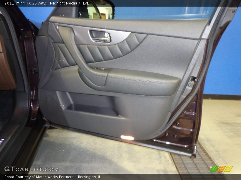 Midnight Mocha / Java 2011 Infiniti FX 35 AWD