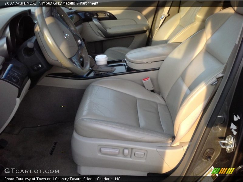 Nimbus Gray Metallic / Parchment 2007 Acura MDX