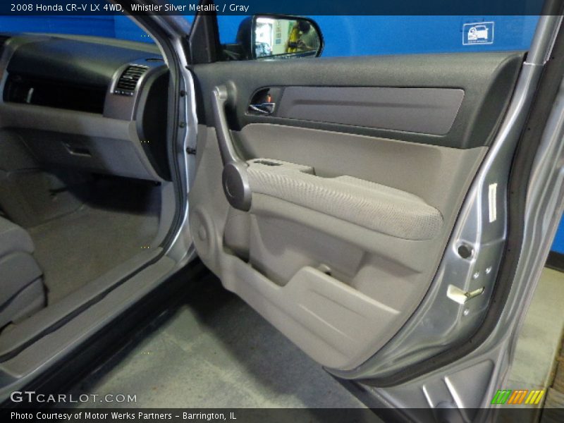 Whistler Silver Metallic / Gray 2008 Honda CR-V LX 4WD