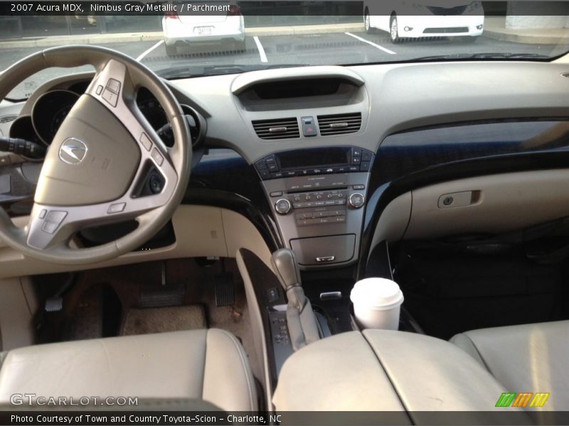 Nimbus Gray Metallic / Parchment 2007 Acura MDX