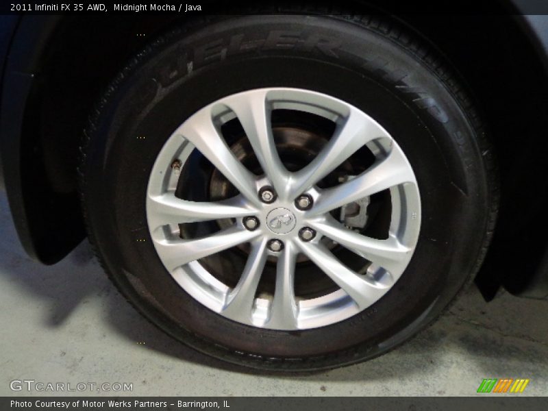 Midnight Mocha / Java 2011 Infiniti FX 35 AWD
