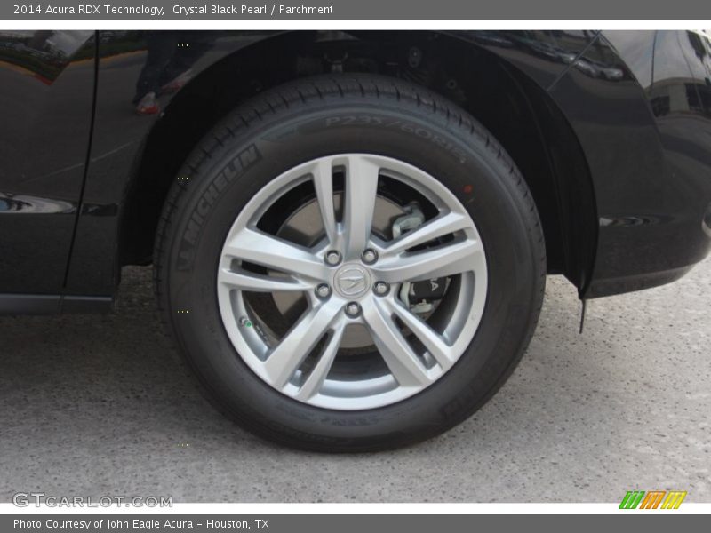 Crystal Black Pearl / Parchment 2014 Acura RDX Technology