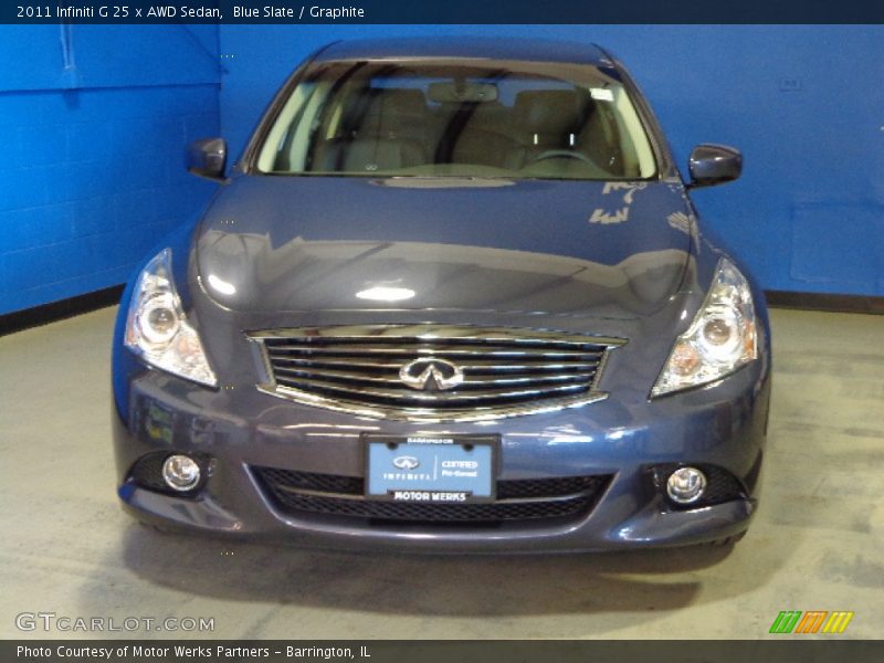 Blue Slate / Graphite 2011 Infiniti G 25 x AWD Sedan