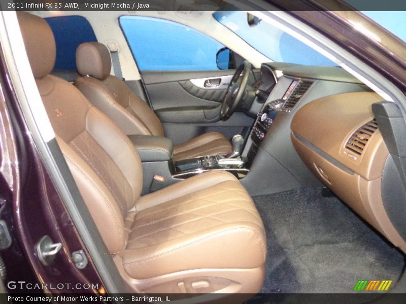 Midnight Mocha / Java 2011 Infiniti FX 35 AWD