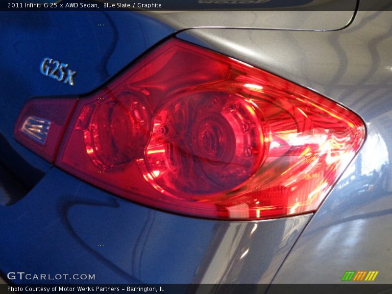 Blue Slate / Graphite 2011 Infiniti G 25 x AWD Sedan