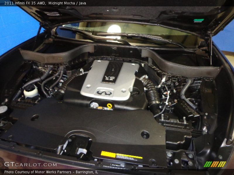 Midnight Mocha / Java 2011 Infiniti FX 35 AWD