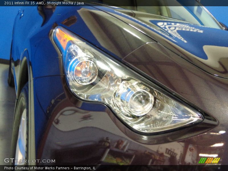 Midnight Mocha / Java 2011 Infiniti FX 35 AWD