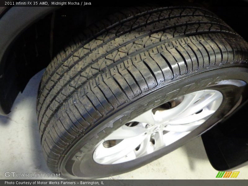 Midnight Mocha / Java 2011 Infiniti FX 35 AWD