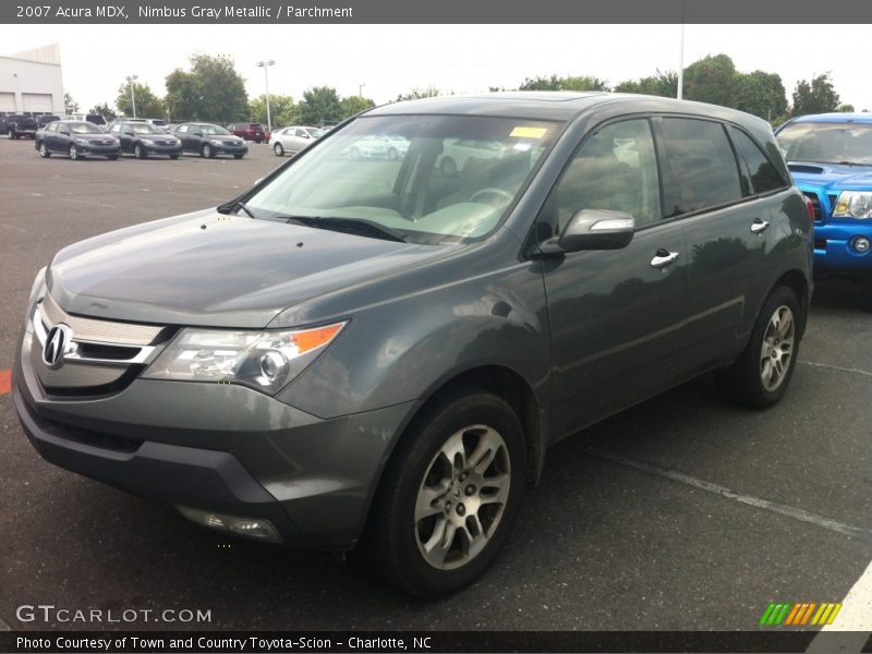 Nimbus Gray Metallic / Parchment 2007 Acura MDX