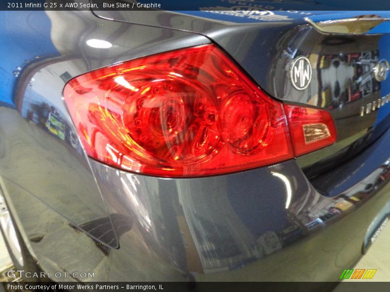 Blue Slate / Graphite 2011 Infiniti G 25 x AWD Sedan