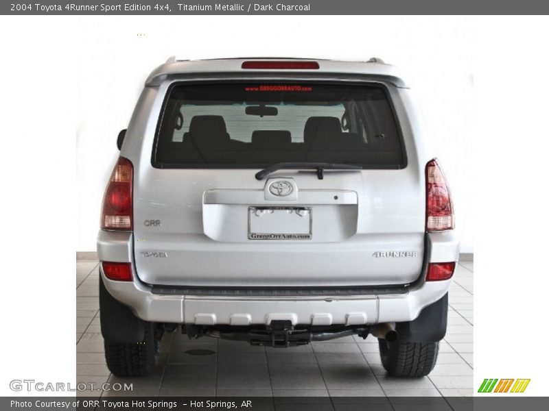 Titanium Metallic / Dark Charcoal 2004 Toyota 4Runner Sport Edition 4x4