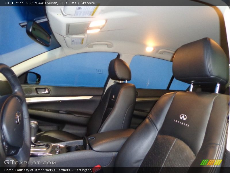 Blue Slate / Graphite 2011 Infiniti G 25 x AWD Sedan