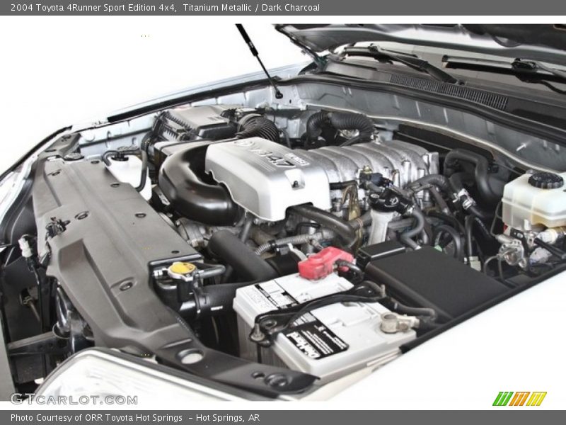 Titanium Metallic / Dark Charcoal 2004 Toyota 4Runner Sport Edition 4x4