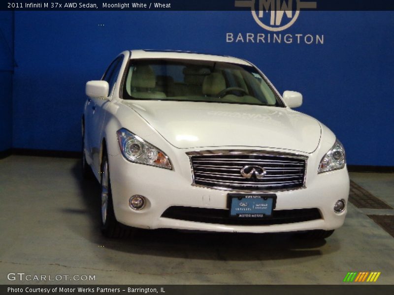 Moonlight White / Wheat 2011 Infiniti M 37x AWD Sedan