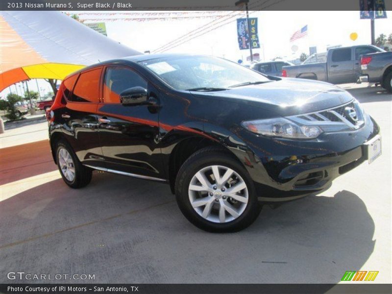 Super Black / Black 2013 Nissan Murano S