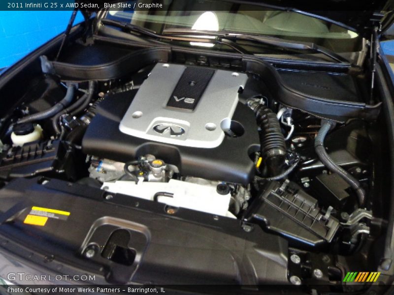 Blue Slate / Graphite 2011 Infiniti G 25 x AWD Sedan