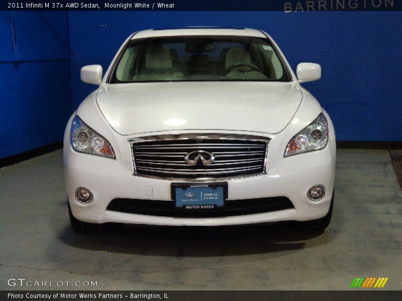 Moonlight White / Wheat 2011 Infiniti M 37x AWD Sedan