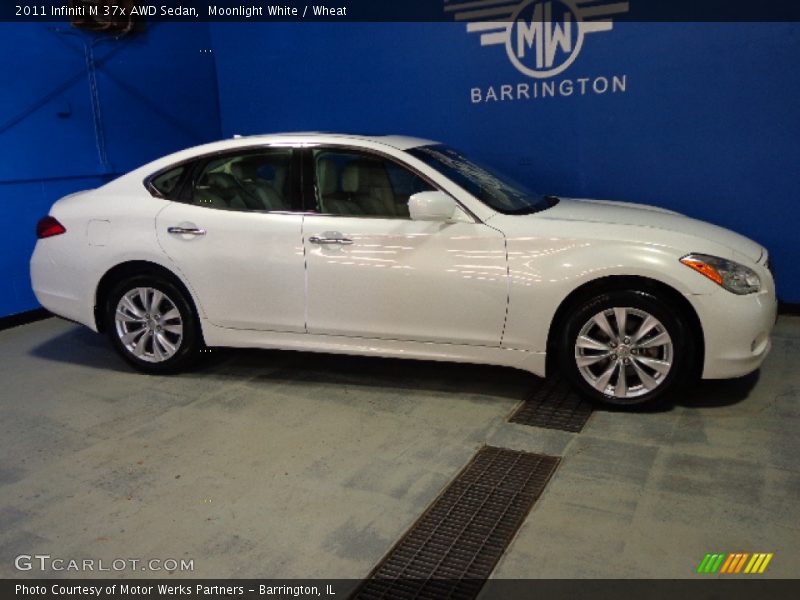 Moonlight White / Wheat 2011 Infiniti M 37x AWD Sedan