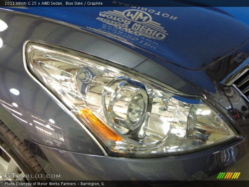 Blue Slate / Graphite 2011 Infiniti G 25 x AWD Sedan